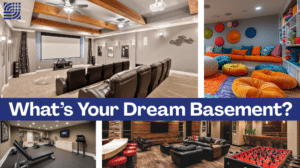 Finished Basements: Flooring, Layout, and Lighting Ideas 1 Dream Basement
